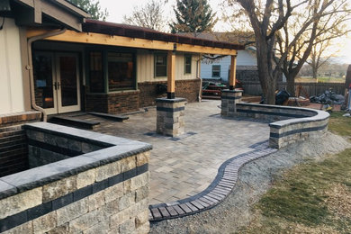 This is an example of a classic patio in Denver.