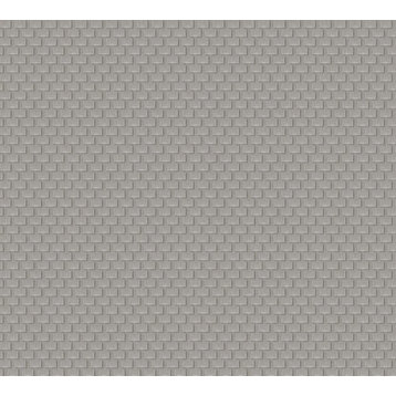 Luxury, A High Quality Ensemble Gray Wallpaper Roll, Traditional Wall Decor