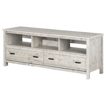 South Shore Exhibit 60" TV Stand in Seaside Pine