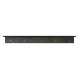 Industrial Fireplace Mantels by Ironhaus Inc