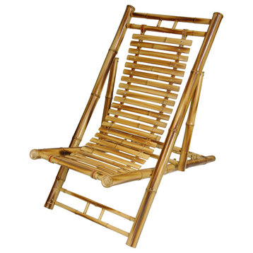 Japanese Bamboo Folding Chair