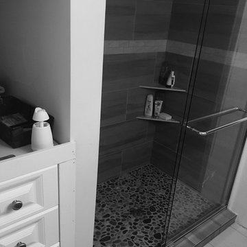 Basement bathroom from scratch