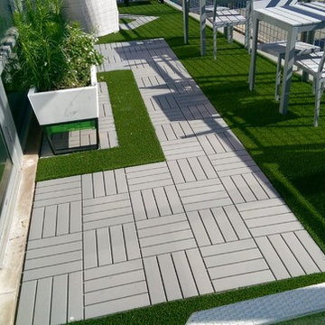 Balcony | Deck Tiles & High Density Miami Turf