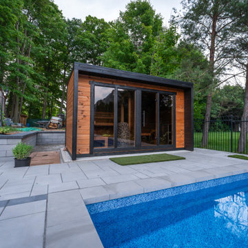 Luxury Pool, Sauna & Outdoor Living Retreat in Vaughan