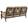 A.R.T. Home Furnishings Arch Salvage Outdoor Cannes Sofa, Brown