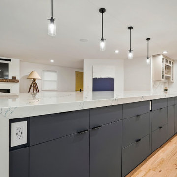 Cook Street - Heather Cream Contemporary Kitchen