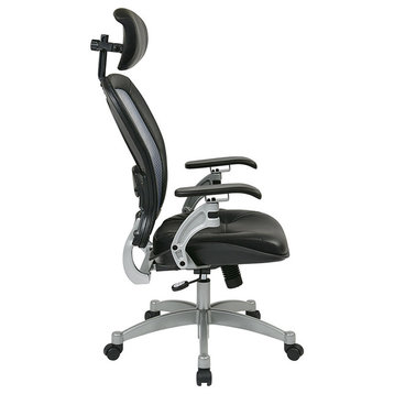 Professional Light Airgrid Back Chair With Adjustable Headrest