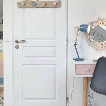 SERENITY - Décoration de chambre pour une jeune fille allergique - 9m²