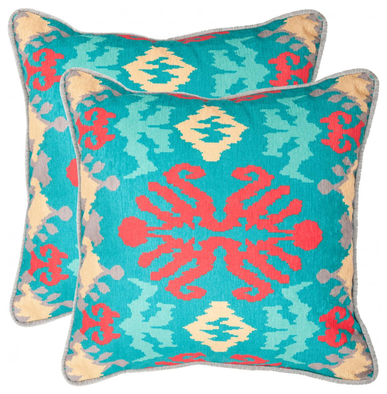 Rye Accent Pillow (Set of 2), 20x20 - Decorative Pillows - by zopalo ...