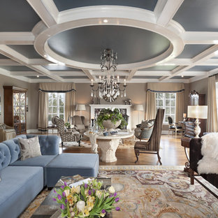 Stained Coffered Ceiling Wood Coffered Ideas Photos Houzz