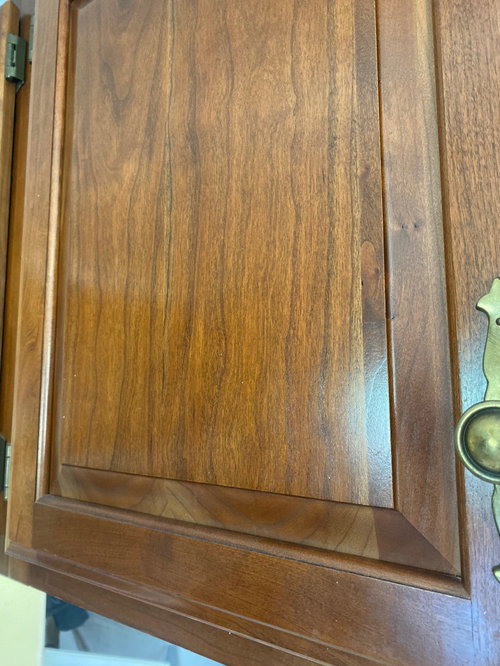 Painting vs Restaining Kitchen