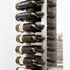 W Series Magnum Frame 10' - Floating Wine Rack Frame for up to 72 bottles, Matte