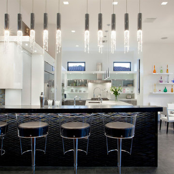 Eye-catching Contemporary Kitchen