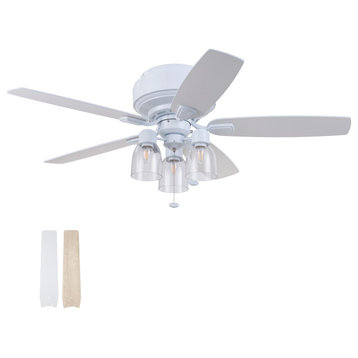 Prominence Home Magonia Ceiling Fan with Light, 52 Inch