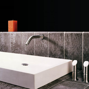 MGS CB211-M 3 Hole Mixer - Wall Mounted - No Waste - Matte