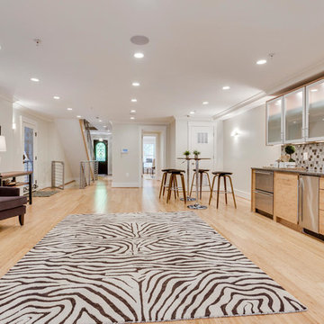 Urban Loft Styled DC Row Home - Staged for Sale