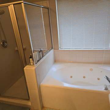 full tub removal and shower addition