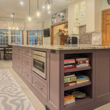 Open Floor Kitchen Remodel, Bristol, CT