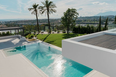 Photo of a contemporary pool in Other.
