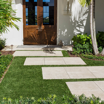 Synthetic Turf and Pavers