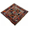 Persian Rug Shiraz 2'3"x2'5" Hand Knotted