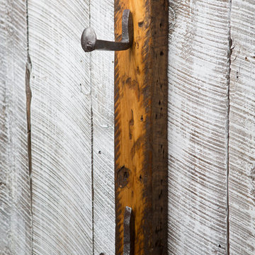 Hat and Coat Rack Reclaimed Rail Road Spike Rack
