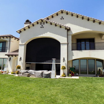 California Room Motorized Power Screens in Rancho Palos Verdes, CA