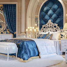 Luxury Mansion Interior Qatar Klassisch Schlafzimmer