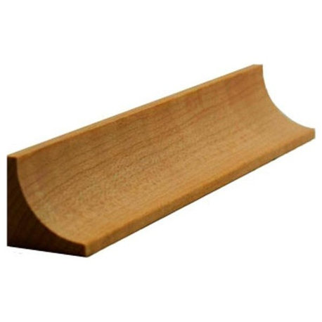 EWCC12 Cove Molding 3/4" x 3/4" Trim. Unfinished, Maple, 94"