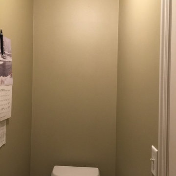 Pallet Wall Install (before)
