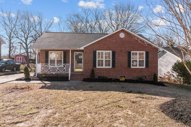 Example of an exterior home design in Other