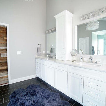 South Riding Bathroom with HUGE shower