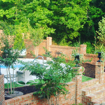Behind the Brick Fence Lies the Perfect Retreat