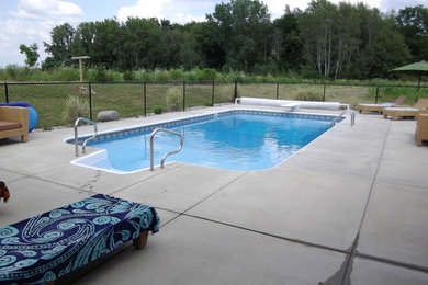 Inspiration for a pool remodel in Grand Rapids