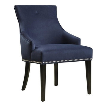PRI Accent Chair in Navy Blue
