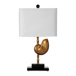 Sea Shell Table Lamp in Bronze - Table Lamps