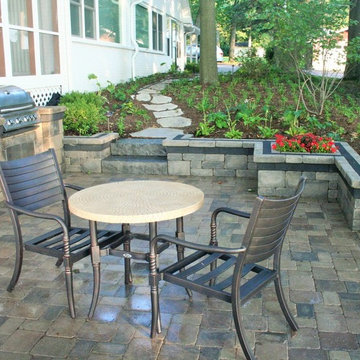 Delavan Lake Home Patio and Lake Access