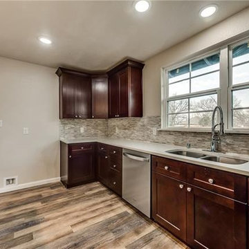 Marple Wood Cabinetry and White Island, Kitchen Remodel in San Jose CA