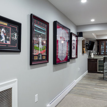 Basement Bar & Entertainment Area