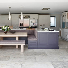 island with banquette