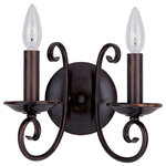 Maxim - Maxim Loft Two Light Oil Rubbed Bronze Wall Light - This two light wall light is part of the loft collection and has an oil rubbed bronze finish. It is dry rated.