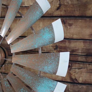 Patina Copper With Antique White Tips