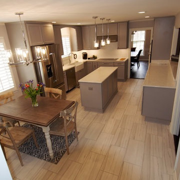 Sleek Transitional Germantown Kitchen