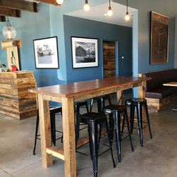 Walnut High Top Table - Products