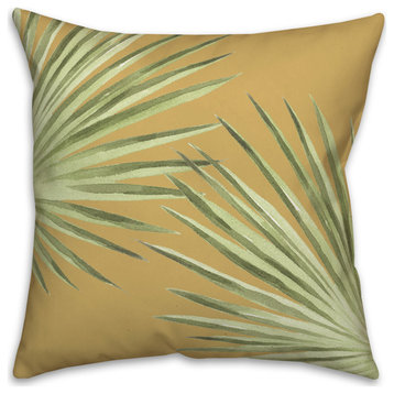 Palm Leaves 5 16x16 Indoor / Outdoor Pillow