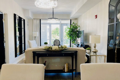 Inspiration for a transitional dining room remodel in Toronto