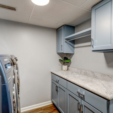 Lititz Basement Remodel with Laundry Room