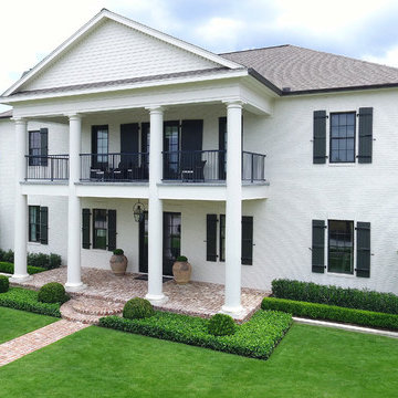 Contemporary Southern Colonial – East Shore, The Woodlands