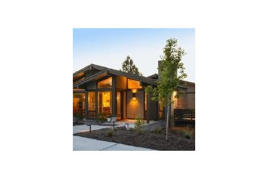 Example of a trendy exterior home design in Other