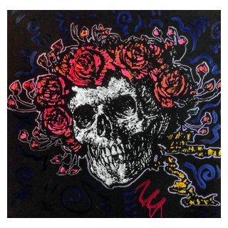 How the Grateful Dead made the artwork for 'Skull & Roses